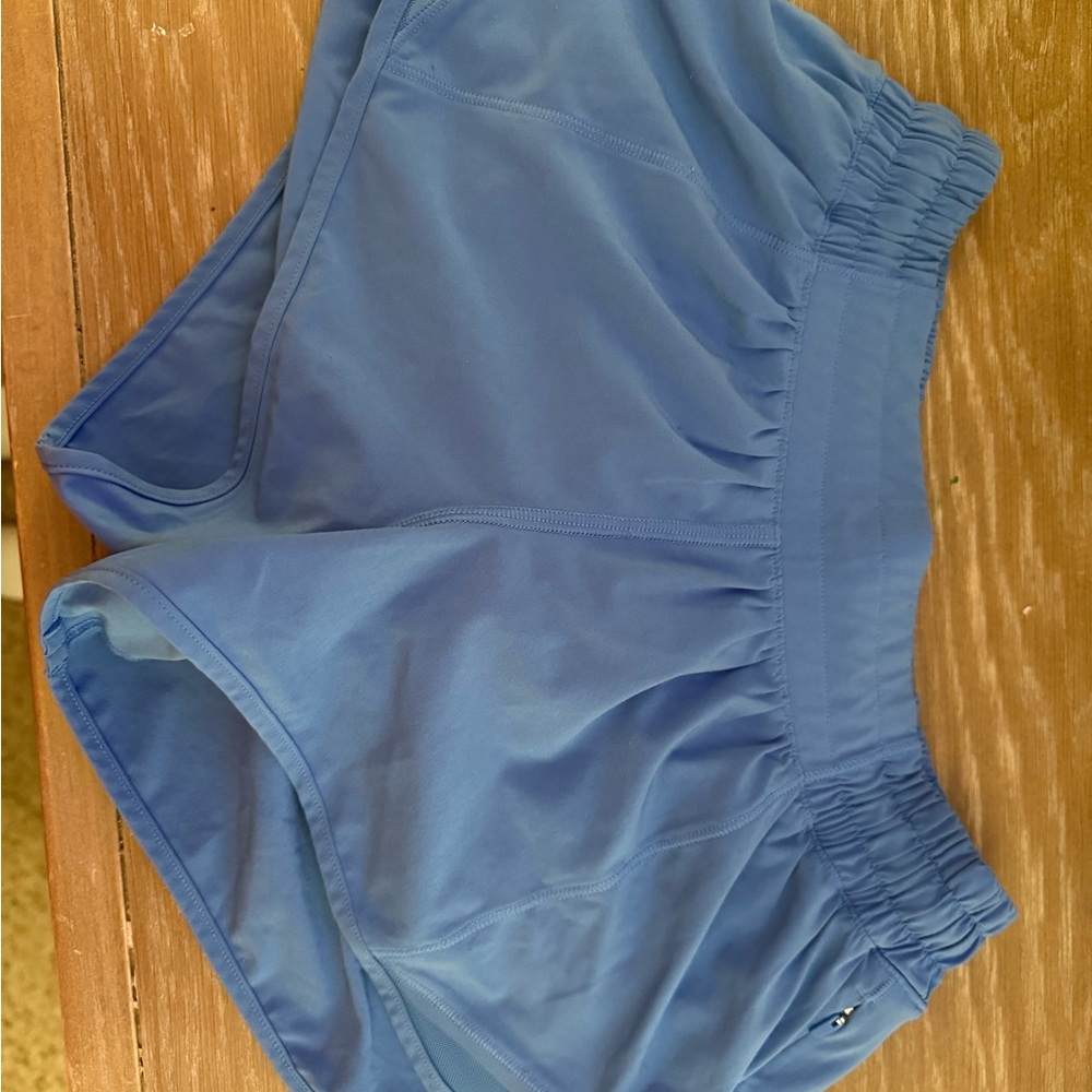 lululemon athletica Blue Athletic Shorts with Elastic Waistband and Relaxed Fit